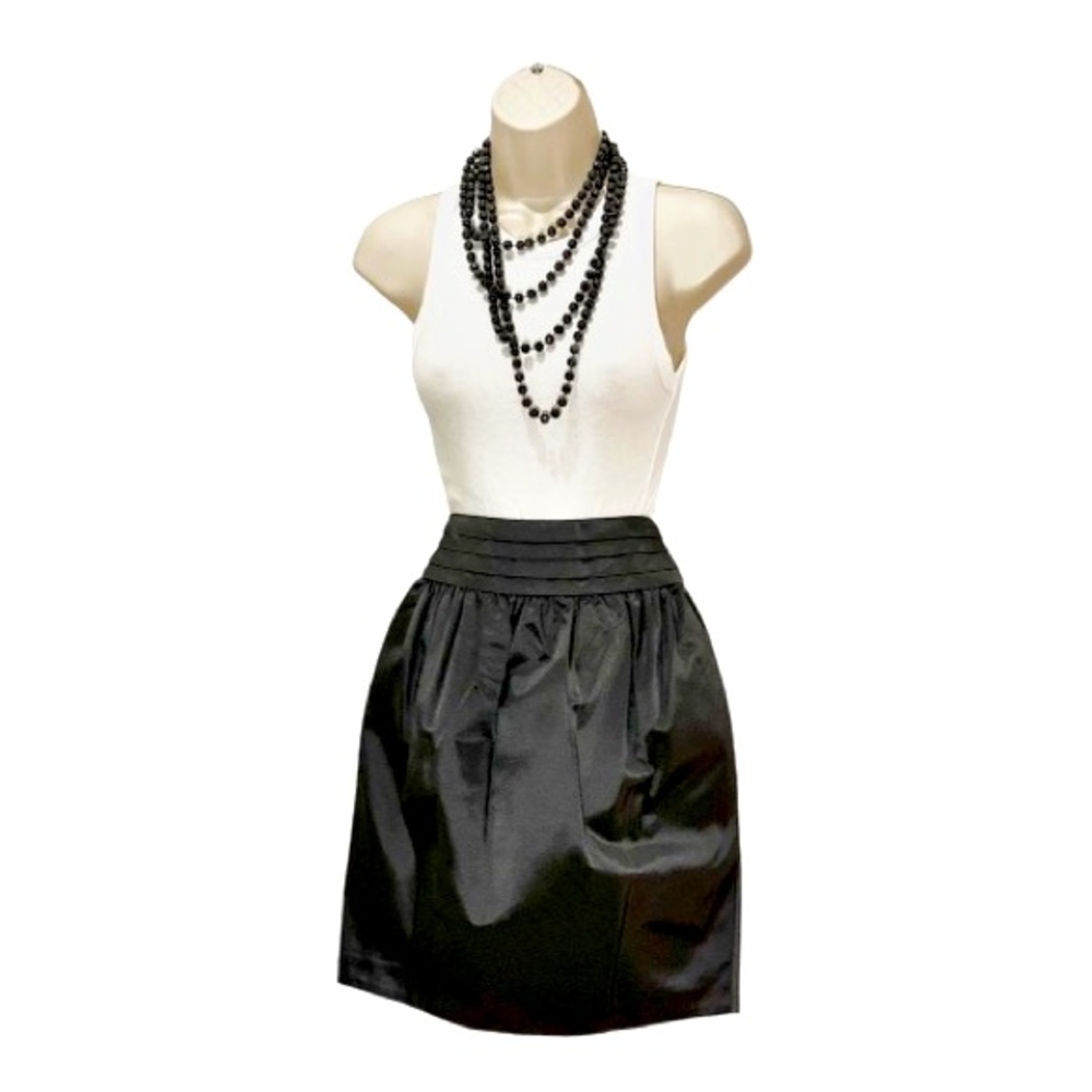 Vintage Club Monaco Tuxedo Mini Skirt